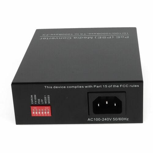 1GBS 1 RJ-45 TO 1 SFP PORT POE MEDIA CONVERTER