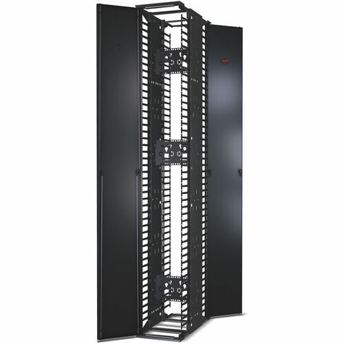 Gestionnaire de câbles vertical APC by Schneider Electric - Noir