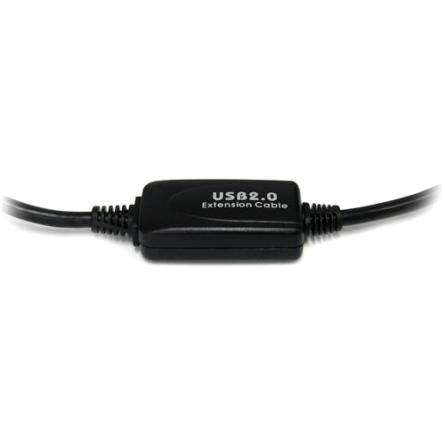 StarTech.com 9 m / 30 ft Active USB A to B Cable - M/M - Black USB 2.0 A to B Co