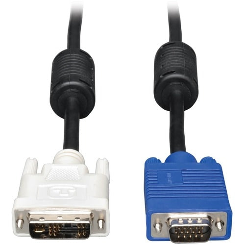Tripp Lite 10ft DVI to VGA Monitored Cable Shielded with RGB High Resolution DVI