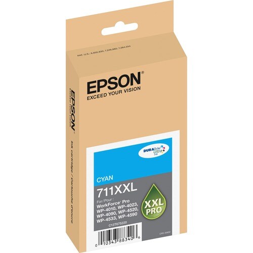 Cartouche d'encre d'origine Epson DURABrite Ultra 711XXL - Jet d'encre