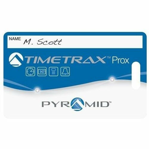 Pyramid Time Systems Employee Proximity Badges - Proximity Card - 3.63\" (92.08