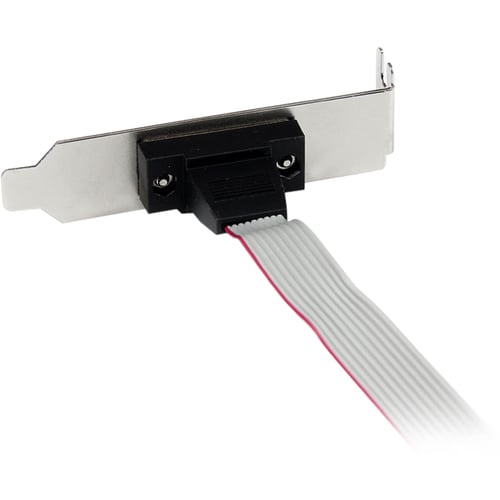 PLATE9M16LP 2PORT 16IN DB9 SERIAL PORT BRACKET TO 10PIN HEADER