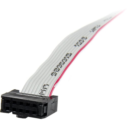 PLATE9M16LP 2PORT 16IN DB9 SERIAL PORT BRACKET TO 10PIN HEADER