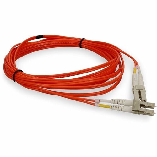 AddOn 1m Multi-Mode fiber (MMF) Duplex LC/LC OM1 Orange Patch Cable - Fiber Optic for Netw