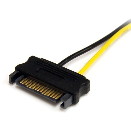 Star Tech.com 6in SATA Power to 8 Pin PCI Express Video Card Power Cable Adapter