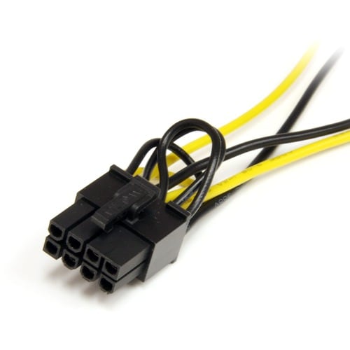 Star Tech.com 6in SATA Power to 8 Pin PCI Express Video Card Power Cable Adapter