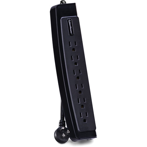 Supresor de sobretensiones profesional CyberPower CSP604T de 6 tomas