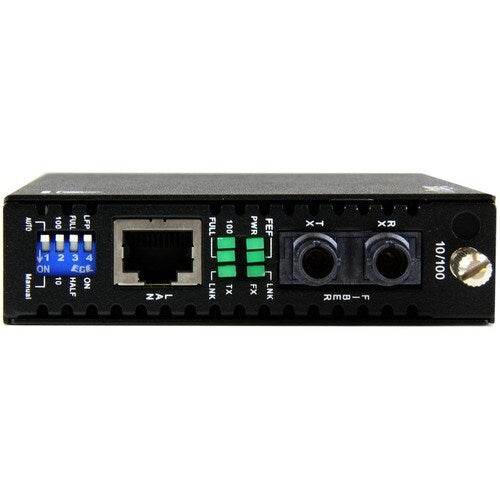 Convertidor de medios de fibra multimodo StarTech.com 10/100 Mbps ST 2 km