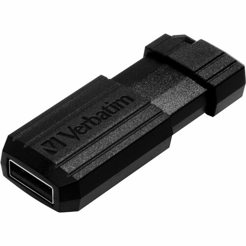 16GB PINSTRIPE USB FLASH DRIVE BLACK NR MULTI 10