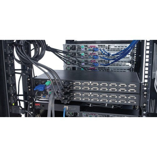 COMMUTATEUR KVM ANALOGIQUE MULTIPLATEFORME 8 PORTS
