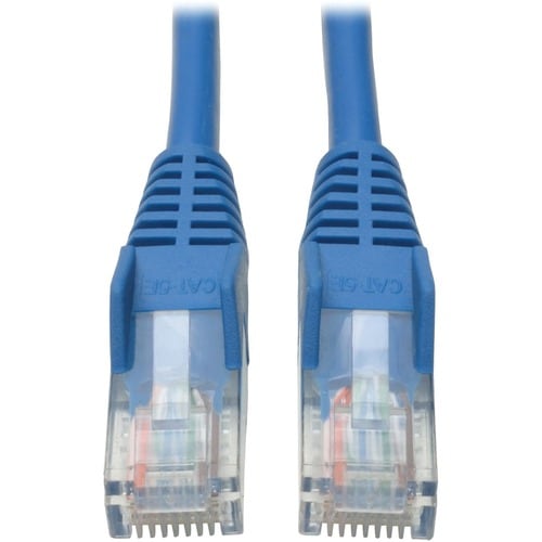 Tripp Lite by Eaton 4-ft. Cat5e 350MHz Snagless Molded Cable (RJ45 M/M) - Blue -