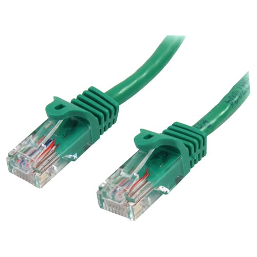 StarTech.com 5 ft Cat5e Green Snagless RJ45 UTP Cat 5e Patch Cable - 5ft Patch C