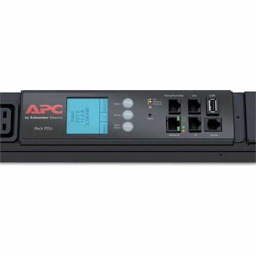 APC by Schneider Electric Rack PDU 2G, avec compteur, ZeroU, 23,0 kW, 240 V, (
