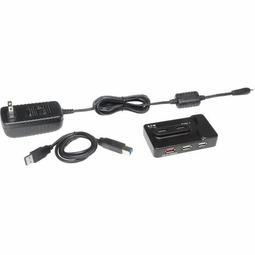 Hub de charge USB 3.0 Tripp Lite par Eaton : 2 ports USB 3.0, 4 ports USB 2.0, 1 port de charge pour iPad 2