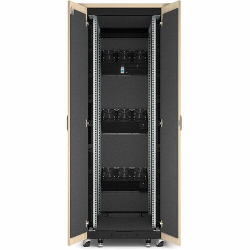 APC by Schneider Electric NetShelter Soundproof, 38U, Server Rack Encl