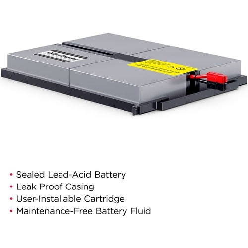 Cyber Power CyberPower RB0690X4A UPS Replacement Battery Cartridge - 9