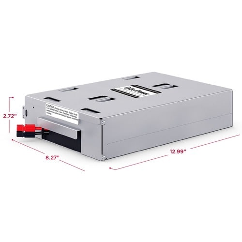 Cyber Power CyberPower RB1270X4A UPS Replacement Battery Cartridge - 7