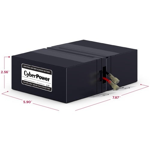 Cartouche de batterie de remplacement pour onduleur CyberPower CyberPower RB1280X2A - 9