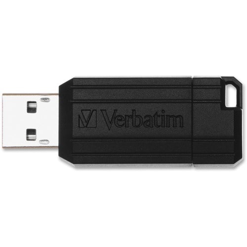 8GB PINSTRIPE USB FLASH DRIVE BLACK NR MULTI 10