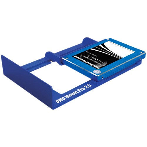 OWC Mount Pro Drive Mount Kit for Hard Disk Drive - Blue - Aluminum