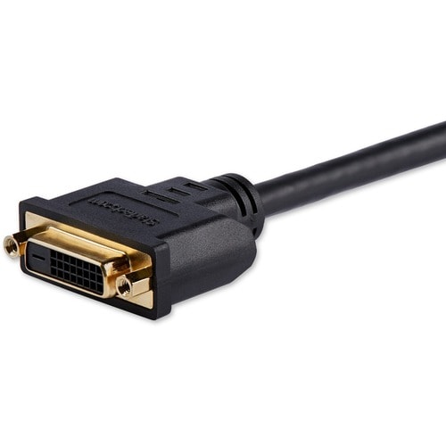 StarTech.com 8in HDMI® to DVI-D Video Cable Adapter - HDMI Male to DVI Female - Connect a