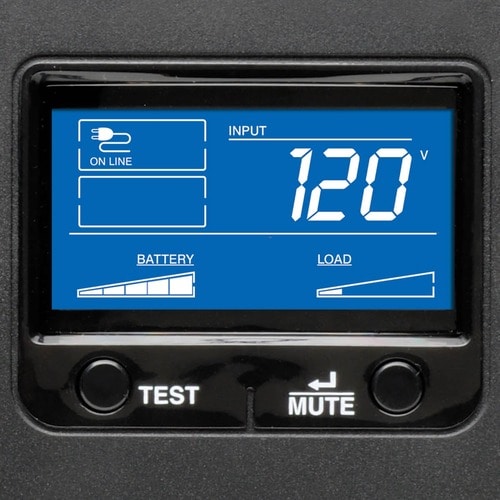 Onduleur Tripp Lite par Eaton SMART1500LCDT - Tour - Recharge en 8 heures - 2,30