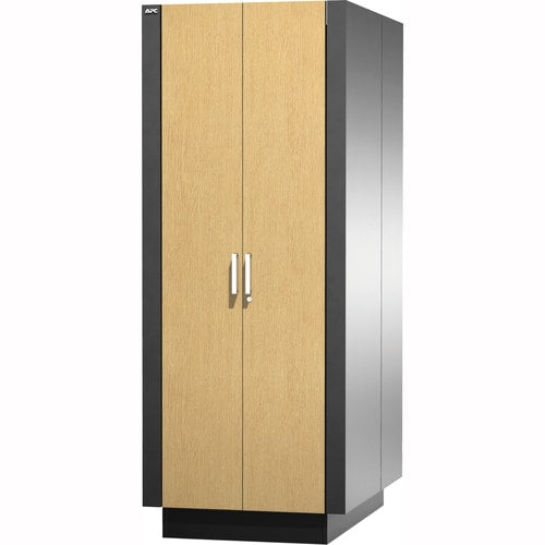 Armario rack NetShelter CX de APC by Schneider Electric para servidores, color negro