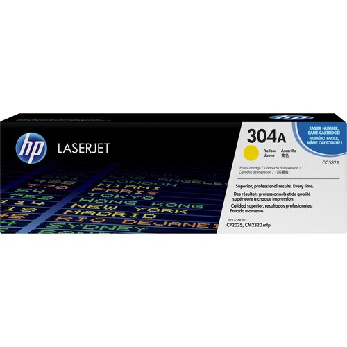 YELLOW LASERJET TONER CARTRIDGE F/CLJ2025 CM2320 SERIES