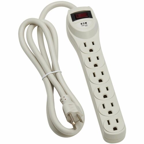 Multiprise industrielle Tripp Lite Waber, 6 prises, 5-15R, cordon de 1,2 m, 15 A