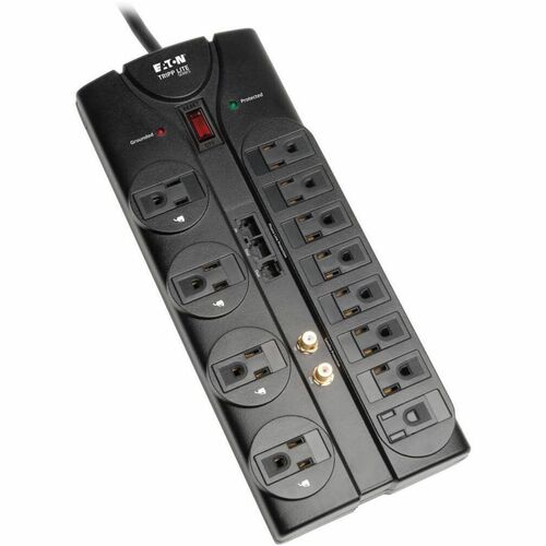 Tripp Lite by Eaton Protect It! Surge Suppressor - NEMA 5-15P - 12 x N