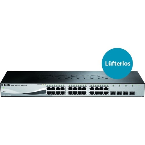 Commutateur GIGABIT 24 ports intelligent série 1210 avec 4 SFP