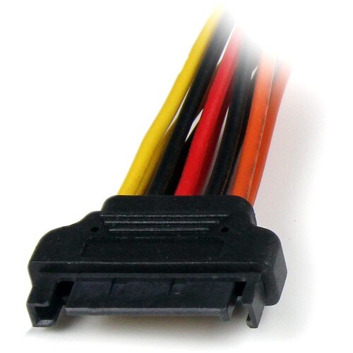 Star Tech.com 6in Latching SATA Power Y Splitter Cable Adapter