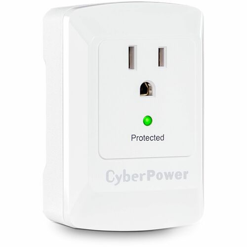 Cyber Power CyberPower CSB100W Essential 1-Outlet Surge Suppressor Wal