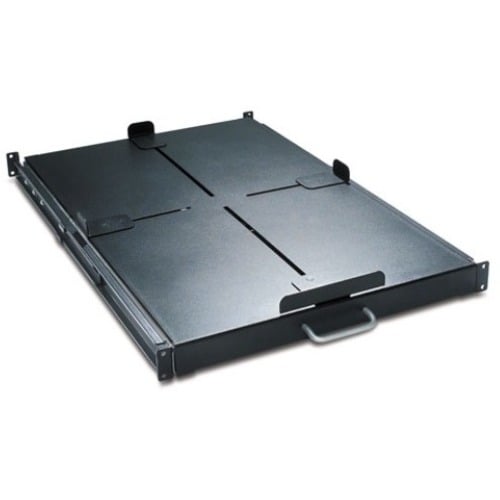 APC by Schneider Electric Sliding Shelf 200lbs/91kg Black - 1U Rack He