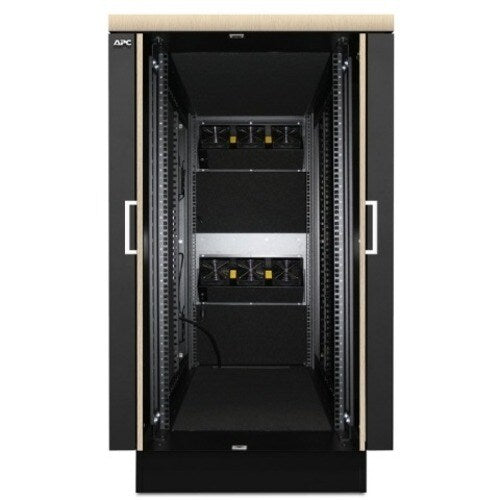 APC by Schneider Electric NetShelter CX 24U Secure Soundproof Server R