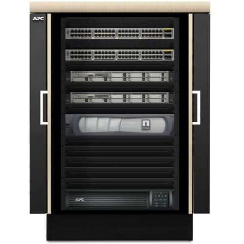 APC by Schneider Electric NetShelter CX 18U Secure Soundproof Server R