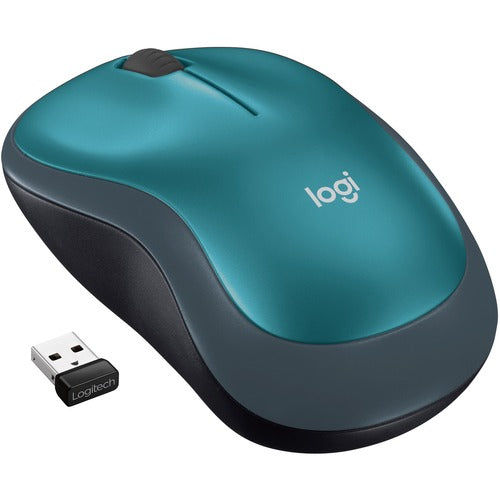 Ratón inalámbrico Logitech M185 de 2,4 GHz con minirreceptor USB (12 meses de garantía)
