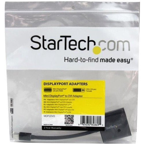 StarTech.com Mini DisplayPort to DVI Adapter