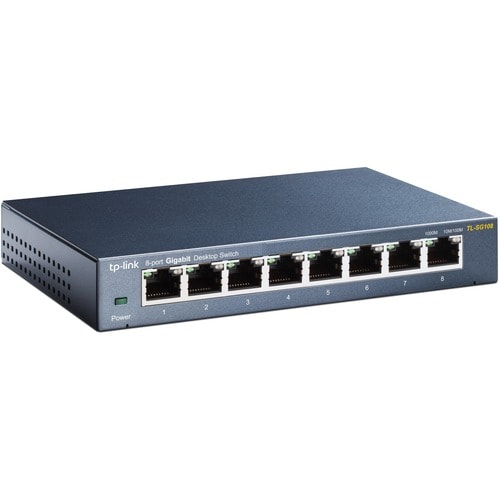 TL-SG108 8PORT 10/100/1000 DESKTOP SWITCH RJ45 METAL CASE