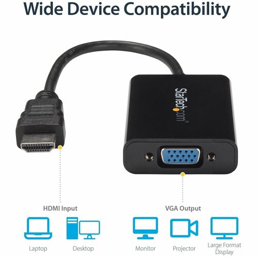 StarTech.com HDMI to VGA Adapter