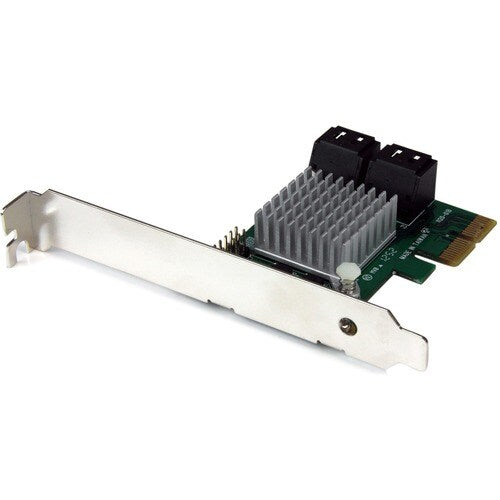 CARTE CONTRÔLEUR RAID 4 PORTS PCIE SATA 3 AVEC DISSIPATEUR THERMIQUE