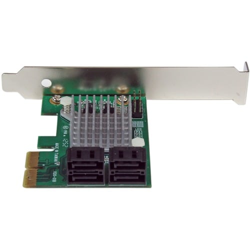 CARTE CONTRÔLEUR RAID 4 PORTS PCIE SATA 3 AVEC DISSIPATEUR THERMIQUE