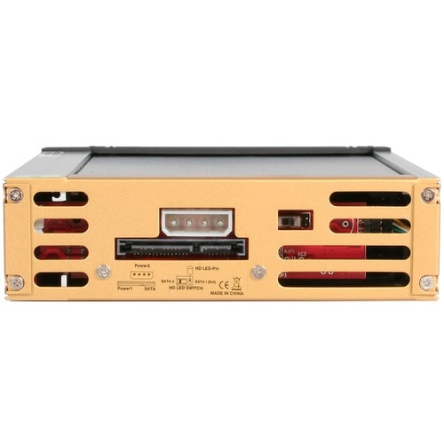 StarTech.com Aluminum Black SATA Hard Drive Drawer - Storage mobile ra