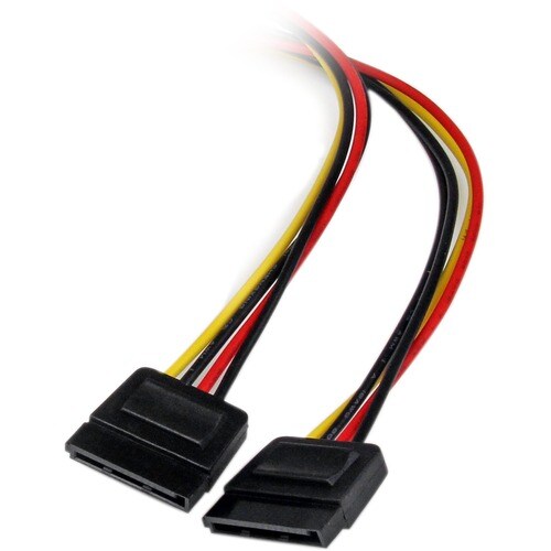 Star Tech.com 12in LP4 to 2x SATA Power Y Cable Adapter