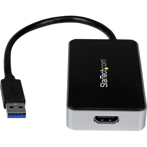 Adaptador multimonitor de tarjeta de vídeo externa USB 3.0 a HDMI con concentrador USB de 1 puerto