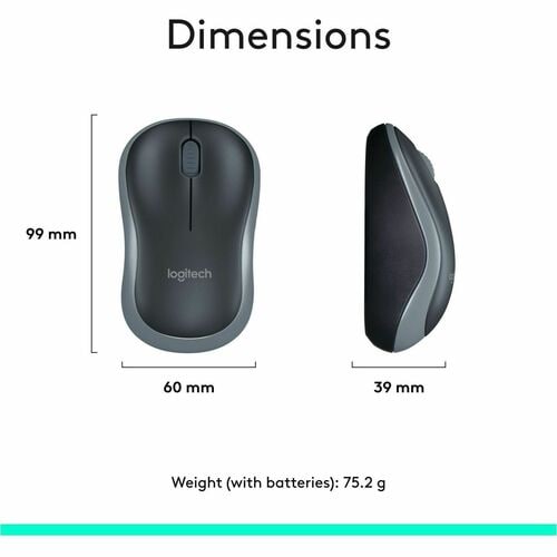 Ensemble clavier et souris sans fil Logitech MK270 pour Windows, 2,4 GHz