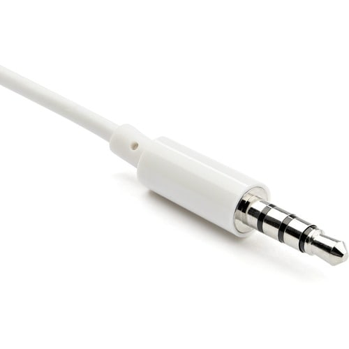 Adaptador divisor de auriculares StarTech.com de 3,5 mm de 4 posiciones a 2 x 3 posiciones de 3,5 mm M/H