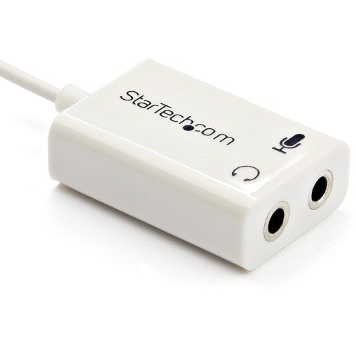 Adaptador divisor de auriculares StarTech.com de 3,5 mm de 4 posiciones a 2 x 3 posiciones de 3,5 mm M/H