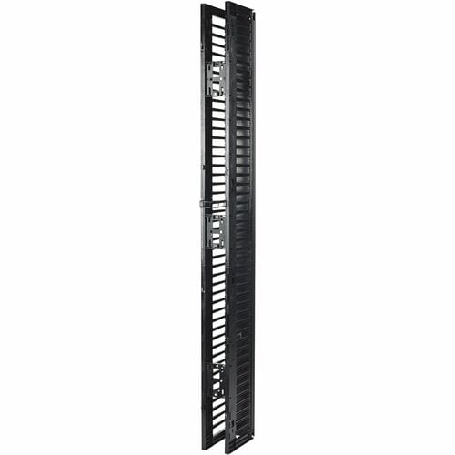 APC by Schneider Electric AR8715 Cable Manager - Cable Manager - Black - 1 Each